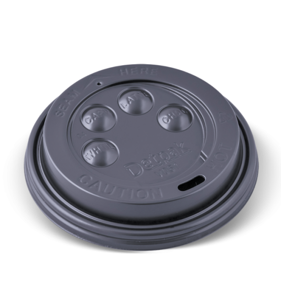 12 BLACK DETPAK CLICK-BACK LID (100PCS/PKT) – CMHT Singapore