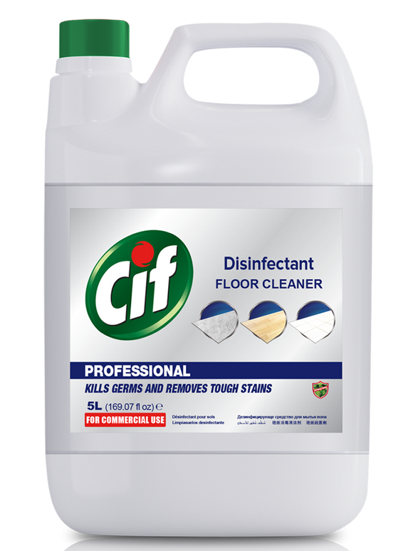 Cif Professional Floor Cleaner Disinfectant 5L
